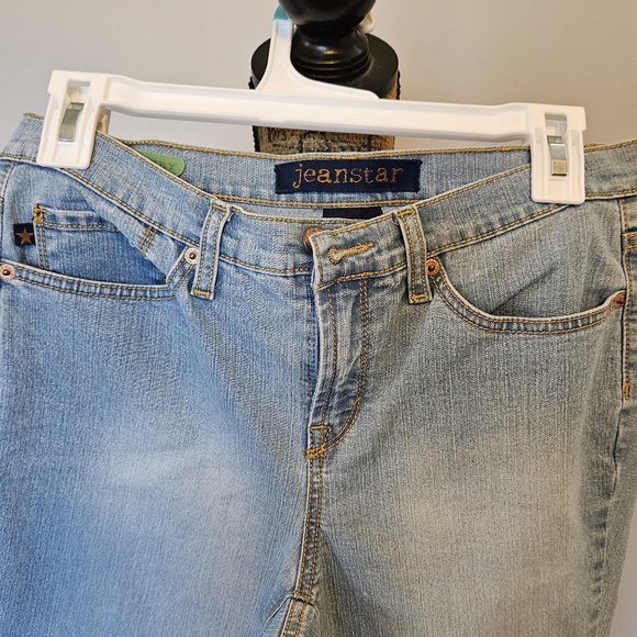 Jeanstar Light Blue Faded Jeans Mercury Size 8 Petite - Picture 2 of 7